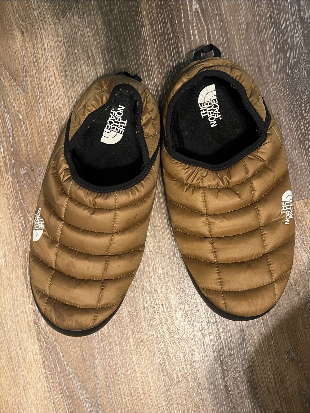 The North Face Insulated Quilted Slip-On Loafers - Brown